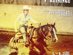 Smart ranch - plakát na mistrovství ČR ČJF v reiningu